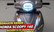 Vespa Akhirnya Tumbang, Honda Scoopy 160cc Terbaru Bikin Candu, Paling Klasik dan Canggih