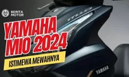 Yamaha Mio Terbaru Resmi Mengaspal, Skuter Matic Ikonik dengan Desain Modern dan Fitur Canggih