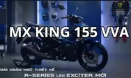 Yamaha Siap Rilis Moped Terbaru, Mengintip Yamaha Mx King 155 VVA di Indonesia 2024