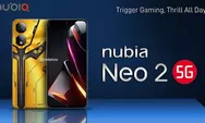 Nubia Neo 25G, Smartphone Gaming Futuristik dengan Kinerja dan Desain Memukau