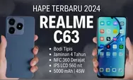 Realme C63, Smartphone Entry Level dengan Pengisian Daya Tercepat dan Fitur Canggih di Harga Terjangkau