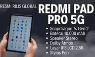 Redmi Pad Pro 5G Resmi Rilis, Tablet Murah Xiaomi dengan Snapdragon 7s Gen 2