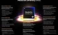 MediaTek Dimensity 9400 Diluncurkan: Sebuah Lompatan dalam Kinerja AI dan Game, Bikin Gemess!!!