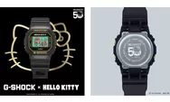 Casio dan Hello Kitty Bersatu, Rilis Jam Tangan G Shock Ulang Tahun ke-50