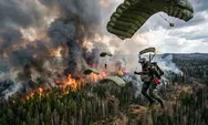 Smokejumper Adalah Petugas Pemdaam Kebakaran yang Diterjunkan Dari Pesawat. Negara Mana yang Pertama Kali Punya?