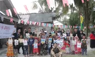 Komunitas NGAJAR Semarakan HUT RI ke 78 dengan Ekspedisi Literasi di Teluk Hantu, Pagar Jaya, Pesawaran
