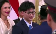 Cucu Prabowo Curi Perhatian di Pelantikan Presiden