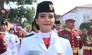Celina Olivia Apriani Theo, Putri Dayak Kubu Raya Terpilih Bawa Bendera Merah Putih di Istana Negara
