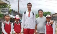 Tak Biasa! Bocah SD Ini Sudah Tinggi Seperti Pemain Basket Pro