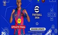 DOWNLOAD File ISO eFootball PES 2026 PPSSPP Android Offline with Update Terbaru UCL & Liga Musim 25/26