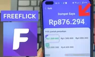 Cara Tarik Uang  FreeFlick Apk Terbaru 2026, Apakah WD 1 Juta Benar Cair ke DANA?
