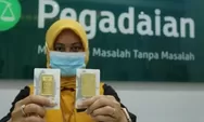Cicil Emas Antam di Pegadaian Mulai Rp100 Ribuan, Begini Simulasi dan Caranya