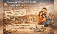 Simulasi KPR Rumah Subsidi 2026 untuk Gaji Rp5–8 Juta,  Cicilan dan Syarat Lengkap!