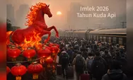 Imlek 2026: Dari Tahun Ular ke Kuda Api, Ini Makna, Sejarah, dan Fenomena Mudiknya