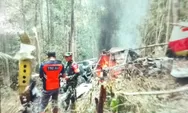 Pesawat Pengangkut BBM Jatuh di Nunukan Kalimantan Utara, Diduga Terkendala Cuaca Buruk