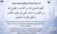 Doa Puasa Hari ke 23 Ramadhan: Rahasia Keutamaan Puasa dan Doa yang Membuka Jalan ke Lailatul Qadar