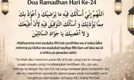 Doa  Puasa Hari ke 24 Ramadan: Cara Sederhana Memohon Ridha Allah di 10 Malam Terakhir