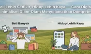 Beli Lebih Sedikit, Hidup Lebih Kaya, Cara Digital Minimalism Diam-Diam Menyelamatkan Dompetmu