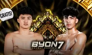 Link Nonton Byon Combat Showbiz 7 Hari Ini 25 April 2026, Jadwal Lengkap Fight Card dan Harga PPV