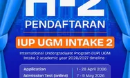 Siap-Siap! Ini Cara Cek Hasil Seleksi IUP UGM 2026 Intake 2 dan Jadwal Jam Pengumumannya