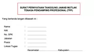 Fungsi dan Contoh Surat Pernyataan Tanggung Jawab Mutlak (SPTJM) dalam SPMB 2026 Penerimaan Murid Baru