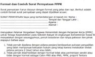 Link Download & Contoh Surat Pernyataan PPPK Tendik Sekolah Rakyat 2026