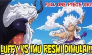Gear 5 vs Imu Akhirnya Dimulai! Spoiler One Piece Chapter 1187 Bikin Fans Tak Bisa Diam