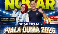Nobar Semifinal Piala Dunia 2026 di Stadion Semeru Lumajang, Catat Jadwal Prancis vs Spanyol dan Inggris vs Argentina