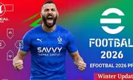 Download eFootball PES 2026 PPSSPP Android Offline dengan Update Transfer Terbaru!