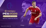 DOWNLOAD eFootball PES 2026 Patch Musim 2025-2026 Update Transfer Pemain, Jersey Terbaru dan Perbaikan Bug