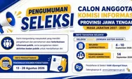 Lowongan Komisi Informasi Jawa Tengah 2026 Dibuka! Usia 35 Tahun Bisa Daftar, Ini Syaratnya