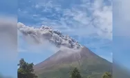 Gunung Sinabung Level Waspada, Babinsa dan PVMBG Perketat Pantauan di Karo