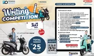 Tuangkan Semangatmu dalam Kata-Kata di ‘Writing Competition Kolaborasi Promedia dengan Yamaha’ dan Dapatkan Hadiah Menarik!