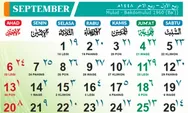 Daftar Hari Besar Nasional dan Internasional September 2026, Ada Hari Polwan hingga Peringatan G30S/PKI