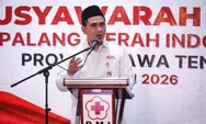Gerak Cepat dan Akuntabel, PMI Jateng Dapat Dukungan Penuh Wagub Taj Yasin 