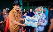 Dokter Speling Turun Langsung Tangani Keluhan ISPA dan Anemia Pengungsi Tanah Gerak Brebes 