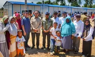 Tinjau Progres Huntap di Aceh Utara, Wamenko Polkam Pastikan Negara Hadir