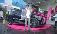 Karyawan Minimarket Asal Klaten Raih Mobil Listrik dari Program BombasTri 