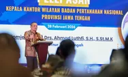 Ahmad Luthfi Perkuat Sinergi ATR/BPN Jaga Lahan Pangan Berkelanjutan di Jawa Tengah