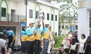 Ratusan Peserta Ikuti Fun Walk Harlah ke-6 Yayasan Ar-Rois Cendekia di Semarang