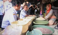 Gubernur Ahmad Luthfi Pantau Pasar Gondang, Pastikan Harga Pangan Menjelang Lebaran Masih Terkendali