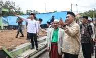 Gus Yasin Tinjau Masjid Bersejarah Terbakar di Boyolali, Salurkan Bantuan