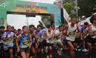Ribuan Peserta Ikuti Fun Run HUT ke-48 RSUD RA Kartini Jepara di Telukawur