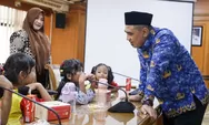 Mengenal Pemerintahan Sejak Dini, Anak TK Temui Wagub Taj Yasin