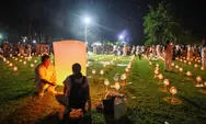 2.570 Lentera Perdamaian Mengudara, Borobudur Semarak Sambut Waisak 2570