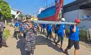Ratusan Nelayan dan TNI AL Bersatu dalam Sedekah Laut Banyutowo Pati