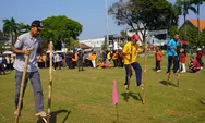 Tarik Tambang hingga Egrang Ramaikan HUT RI ke-81 di Jepara, Permainan Tradisional Tetap Jadi Andalan