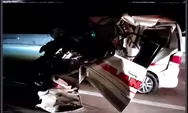 Ambulans KPJ Pembawa Jenazah dari Jakarta ke Jepara Kecelakaan Beruntun di Tol Batang, 1 Orang Tewas