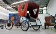 500 Becak Listrik Siap Dibagikan Prabowo ke Seluruh Indonesia