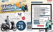 Tuangkan Semangatmu dalam Kata-Kata di 'Writing Competition Kolaborasi Promedia dengan Yamaha' dan Dapatkan Hadiah Menarik!